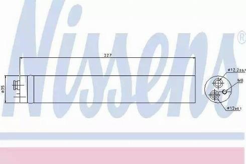 NISSENS 95453 Осушитель кондиционера в наличии Ужгород