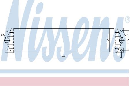 Охладитель наддувочного воздуха Рено Мастер II