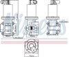 Клапан EGR системы рециркуляции отработавших газов 98180 NISSENS