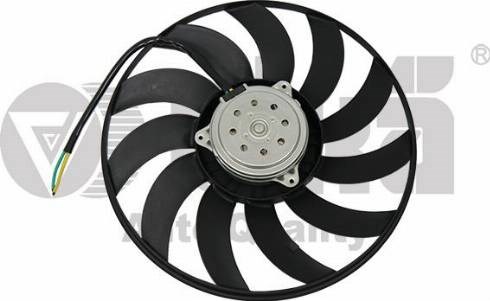 Вентилятор радиатора 400w audi a4 (01-08), a6 (02-05) (99590016701) vika 99590016701