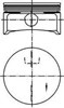 Поршня на 1 цилиндр, STD Опель Вектра C