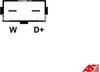 Генератор автомобиля A0006 AS
