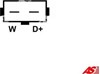 Генератор автомобильный A0186 AS