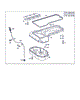 Прокадка масляого картера поддона A1370140022 MERCEDES