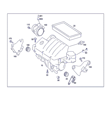A6400940204 MERCEDES Воздушный фильтр купить в Хмельницкий