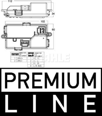 Ежик вентилятора ABR68000P MAHLE