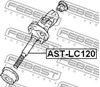 Нижний вал рулевой колонки ASTLC120 FEBEST