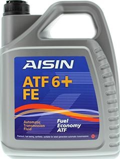 Трансмісійна олива aisin atf 6+, 5л ATF-91005