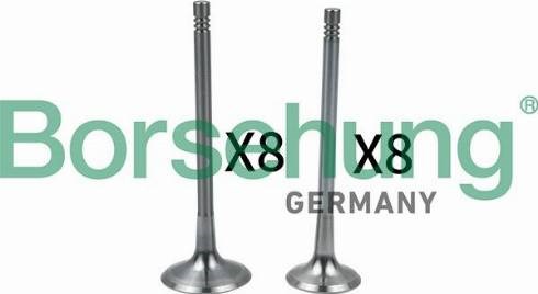 Клапан впускной B18634 BORSEHUNG