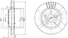 Ротор тормозной BG3187 DELPHI