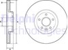 Передний тормозной диск BG4056C DELPHI