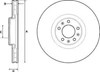 Диск тормозной передний BG9151C DELPHI