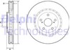 Передний тормозной диск BG9219C DELPHI