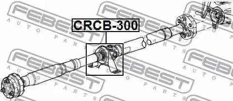 Подвесной кардан CRCB300 FEBEST