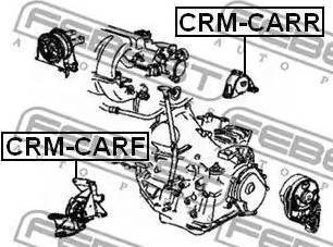 Подушка (опора) двигателя передняя CRMCARF
