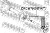 Задний подшипник DAC46780057KIT FEBEST