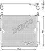 Конденсатор кондиционера DCN50038 DENSO