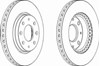 Диск тормозной передний DDF1528 FERODO