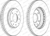 Передний тормозной диск DDF1768C FERODO