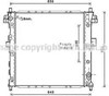 Радиатор основной DWA2105 AVA
