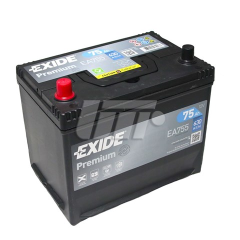 EXIDE EA755 Аккумуляторная батарея (АКБ) в наличии Полтава