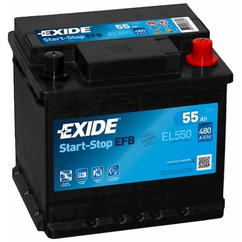 EXIDE EL550 Аккумулятор в наличии Тернополь