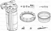 Блок подогрева топлива F01C600237 BOSCH