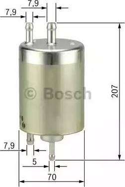 Фильтр топливный F026403000 BOSCH