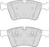 Колодки тормозные передние дисковые FDB4189 FERODO