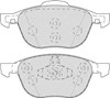 Колодки тормозные передние дисковые FDB4319 FERODO