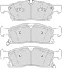 Передние тормозные колодки FDB4403 FERODO