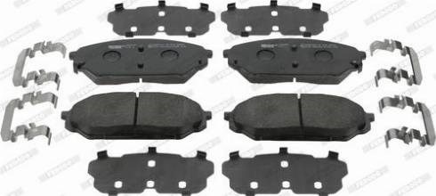 Передние тормозные колодки FDB4889 FERODO