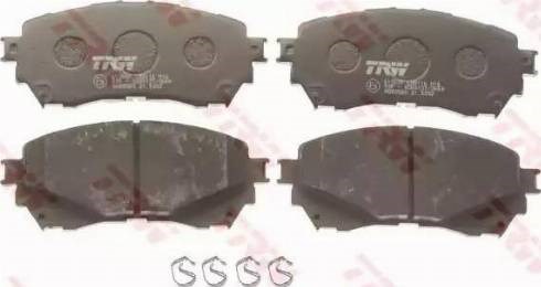 GDB3580 TRW Передние тормозные колодки купить в Харьков