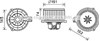 Мотор вентилятора печки (отопителя салона) KA8258 AVA
