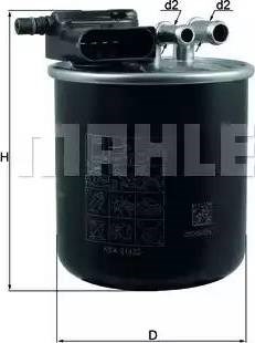 Фильтр-отстойник топлива грубой очистки KL949 MAHLE