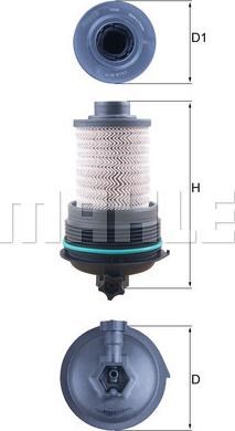 Фильтр топлива KX532 MAHLE