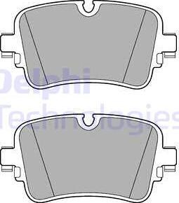 LP3274 DELPHI Задние тормозные колодки купить в Запорожье