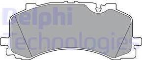 Колодки LP3307 DELPHI