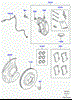 Ремкомплект торм. колодок LR016683 LAND ROVER