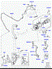 Ремкомплект запірного клапану турбіни, (d6,е3,е2,в LR020589