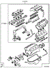 Полный комплект прокладок MD977864 MITSUBISHI