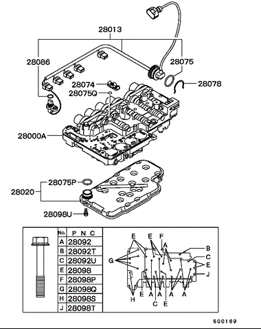 MITSUBISHI MR528836 Фильтр АКПП в наличии Хмельницкий