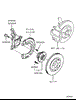 Ступицы передних колес MR594979 MITSUBISHI