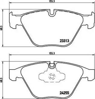 Тормозные колодки P06055 BREMBO