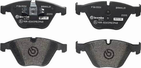 Колодки тормозные P06055X BREMBO