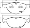 Тормозные колодки P06058 BREMBO