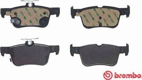 Задние дисковые колодки P24201 BREMBO