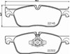 Колодки тормозные P36035 BREMBO