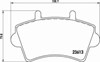 Колодки тормозные дисковые комплект P59039 BREMBO