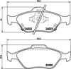 Колодки P83085 BREMBO